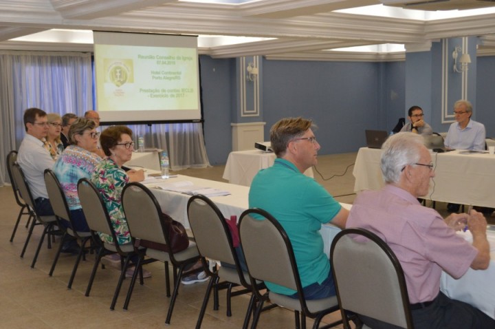 Reunião do Conselho da Igreja - abril/2018