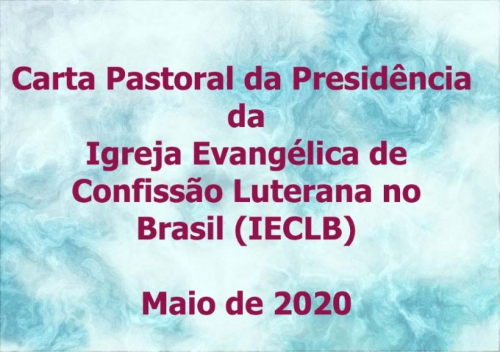 Carta Pastora Maio 2020