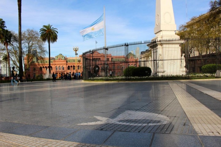 Praça de Maio - Buenos Aires/Argentina. Fotografia: Marcelo Schneider