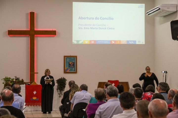 Culto de Abertura os trabalhos do XXXIII Concílio da IECLB