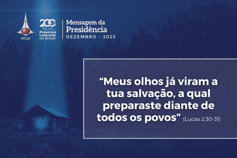 Mensagem da Presidência da IECLB - Dezembro 2023