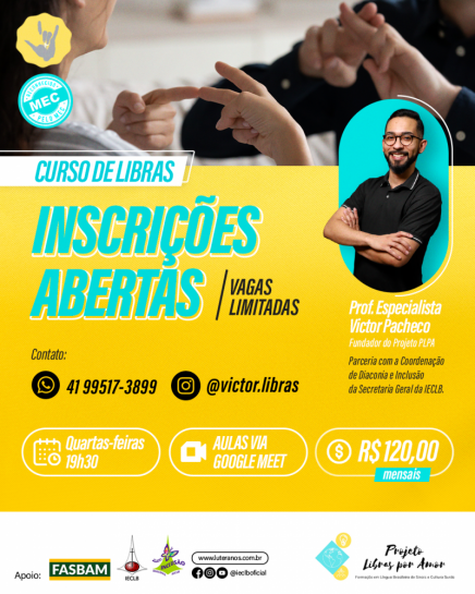 Curso de libras 2024