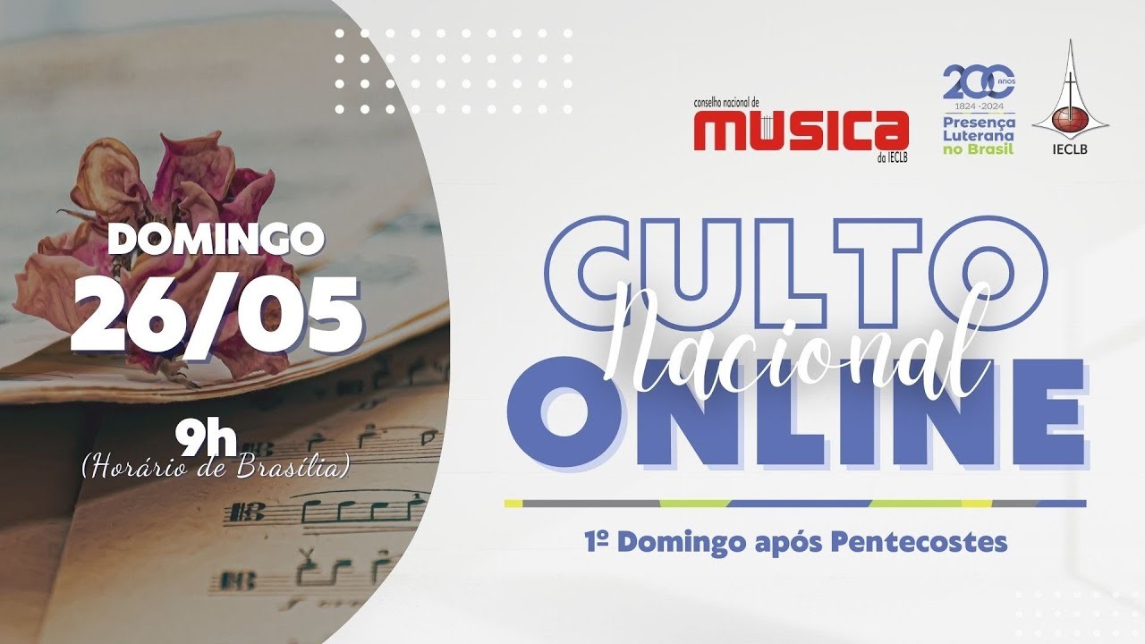 Culto Nacional Online 26 05 2024