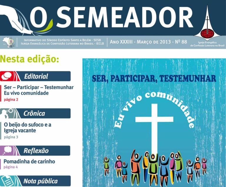 Jornal O semeador 2013