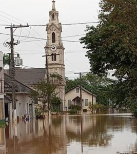 Igreja de São Sebastião do Caí - Sínodo Nordestes Gaúcho - Enchentes 2024